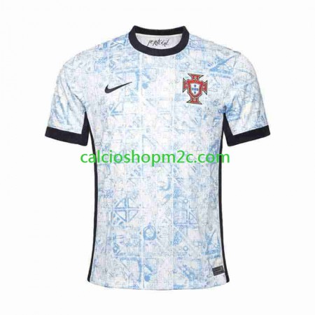 Portogallo Maglia Trasferta Euro 2024 Manica Corta